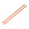 sourcing map 2Pcs 8" x 2/5" Copper Flat Bar,1/16" Thickness