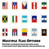 Cuba Window Hanging Flag With Fringy, Cuban Mini Flag Banner