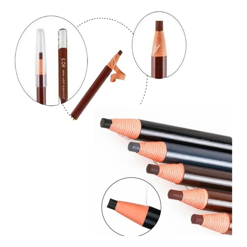 Lápiz Cera Para Diseño Y Delineado De Cejas Microblading