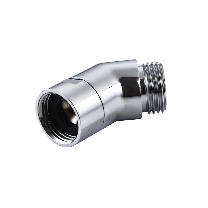 Walkinginrain 135 degrees Shower Head Elbow Adapter, Shower Arm Elbow