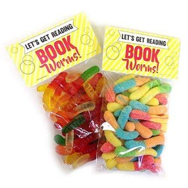 Book Worms Gummi Worm Treat Bag (Sour)