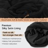 iCooBreeze Satin Hair Bonnet for Sleeping,Silky Satin Lined Sleep Cap