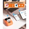 Phomemo M110 Portable Wireless Thermal Label Printer, Bluetooth Label Maker
