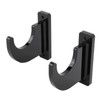 2 PCS Sword Holder Acrylic Wall Mount Polished Strong Load