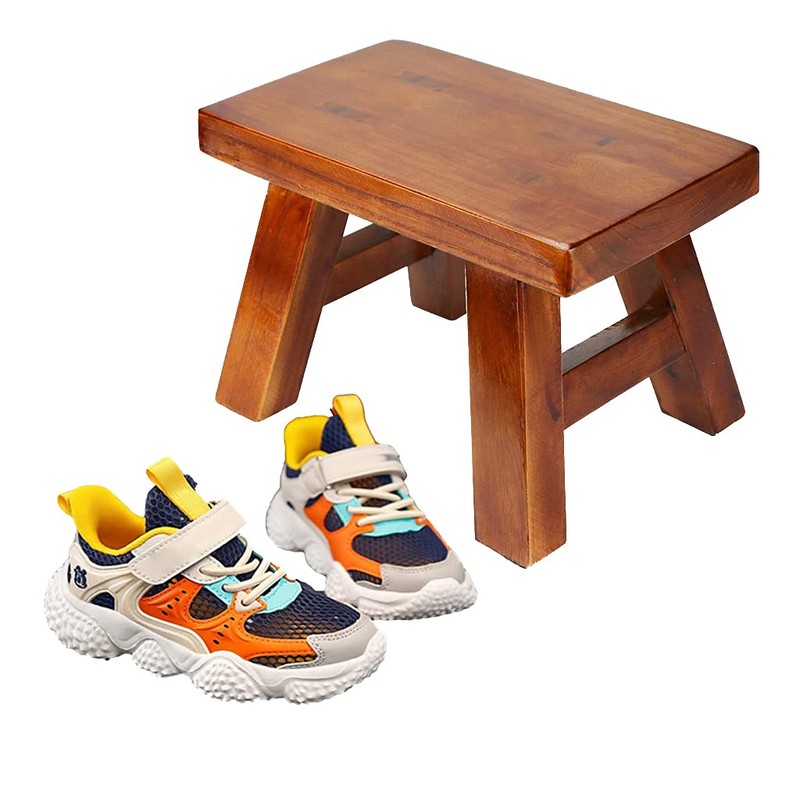 GOLDEN SUN XDStool Solid Wood Tiny Step Stool for Kids