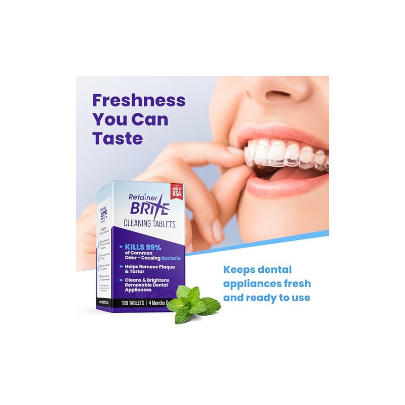 Retainer Brite 96 Tablets (3 Months Supply)