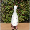 Shudehill Giftware Davids Pink Polka Dot Duck Ornament Figurine Medium