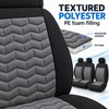 2+1 Universal Van Front Seat Covers for Single Driver &