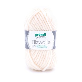 Grundl Filzwolle uni - 50g Balls - 01
