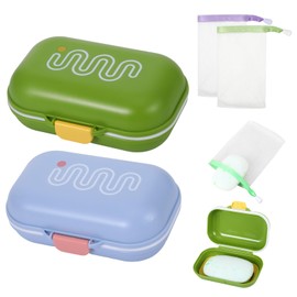 Soap Box Travel, Green + Blue