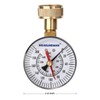 MEASUREMAN 2-1/2" Water Pressure Test Gauge, 3/4" Female Hose Thread,