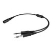 R SPIDER WIRELESS Aviation Headset to General Aircraft (GA) Adapter