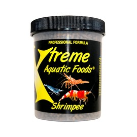 Xtreme Shrimpee 3mm Sinking Sticks: Nutrient-Rich, High-Vitamin Daily Fish Food for Shrimp, Corys, and Loaches, Ideal for Nano Tanks, Natural Treat for Vibrant Health - USA Farm Grown (6oz)