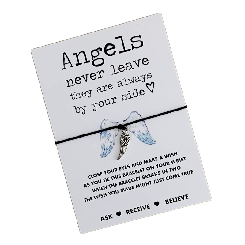 Angel wing gift | Bereavement gift | Angel wing wish