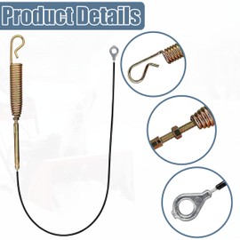 NOFIXS 06900439 Auger Traction Cable Fits Ariens Gravely Auger Cable Gravely Power Brush Deluxe Pro 24 28 30 36 Snow Blower