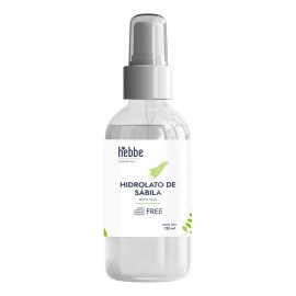 Tonico natural Hidrolato de Sabila Aloe Vera Balanceador de pH Refrescante capilar facial de Día y noche After sun para Todo tipo de piel Hebbe Cosmetics & Ludika 120 ml