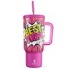Meoky 40 oz Tumbler with Handle and Straw (PM)