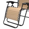 Caravan Canopy Infinity Zero Gravity Steel Frame Patio Deck Chair,