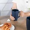 BYCNZB 20oz Extra Large Ceramic Tall Coffee Mugs Set for