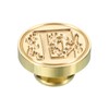 PATIKIL Alphabet E Wax Seal Stamp, Initial Letter Sealing Wax