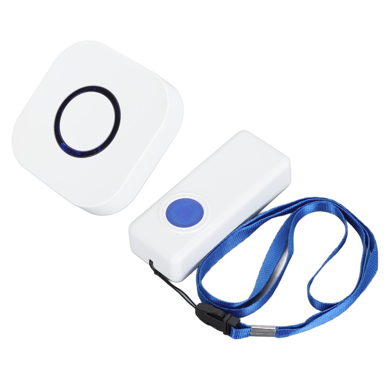 Wireless Caregiver Pager Call Button 4 Level Volume Adjustment Emergency