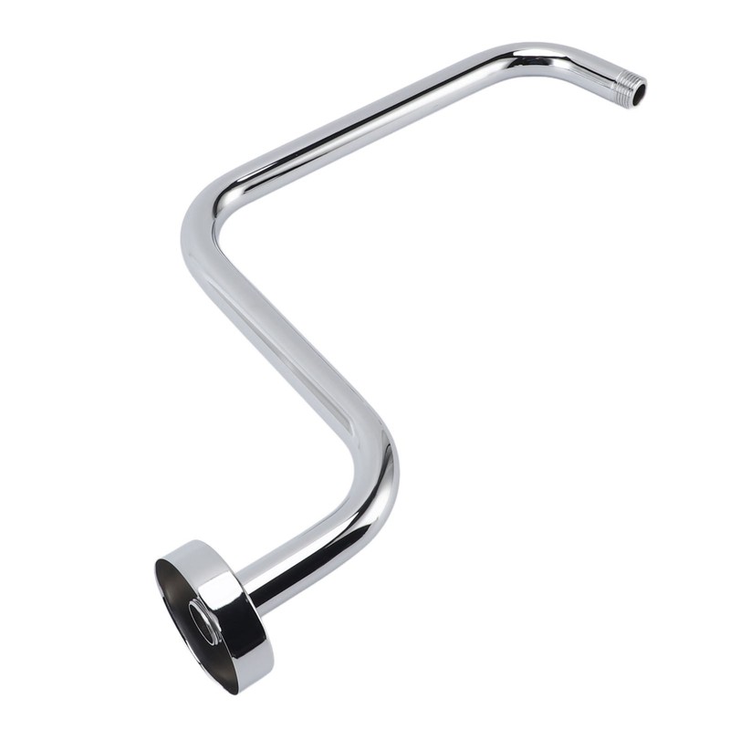 Shower Arm Stainless Steel Shower Arm with Flange S Shape