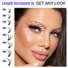 Lash Extension 280pcs Individual Lashes DIY Eyelash Extension Lash Clusters