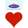 PatchMommy Heart Patch Appliqué for Iron-On Clothes Jeans Jackets Children