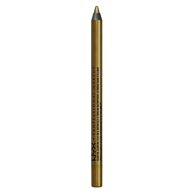 NYX PROFESSIONAL MAKEUP Slide On Pencil, Waterproof Eyeliner Pencil - Golden Olive