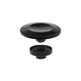 SING F LTD Navigation Button Joystick Control Center Button Cover MMI Knob Repair Compatible with A4 A5 A6 A8 Q5 Q7 8K0998068A with Sealing Ring Plastic Bright Black