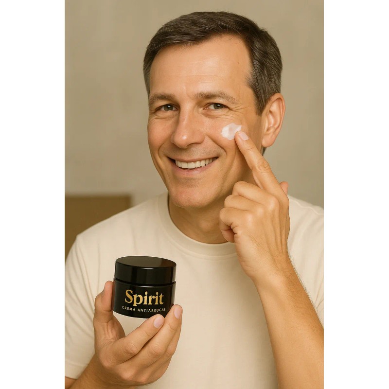 Crema Aclarante Hombre Para Manchas Y Arrugas, Natural