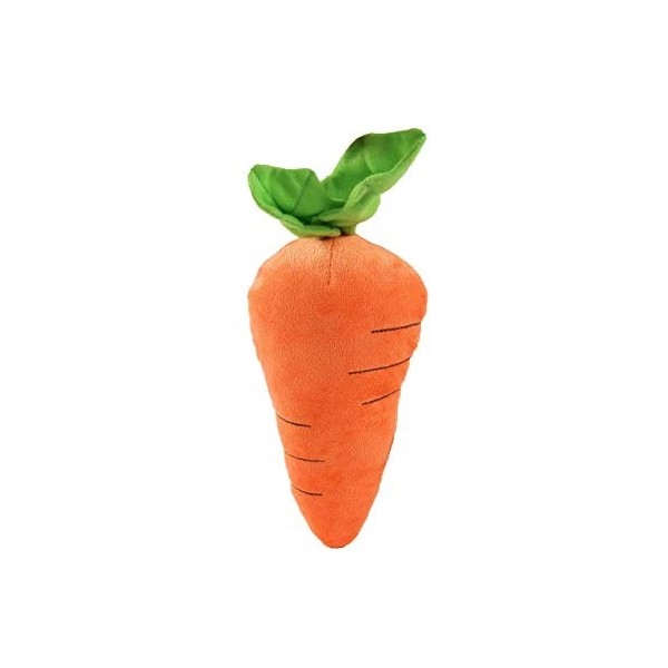 Petlou Durable Plush Dog & Cat Toy, Multi-Squeaks & Crinkle,