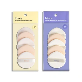 hince Second Skin Glow / Matte Cushion Puff 5P (2 Types) - Glow Cushion Puff 5P