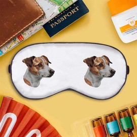 'Jack Russel Terrier Side View' Sleep/Travel Eye Mask (EY00025323)