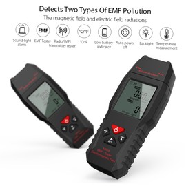 MK54 EMF Tester Handheld Mini Digital LCD EMF Detector Electromagnetic Field Radiation Tester Dosimeter Tester Counter