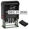Miseyo Self Inking Date Stamp - Black (2 Black Refill