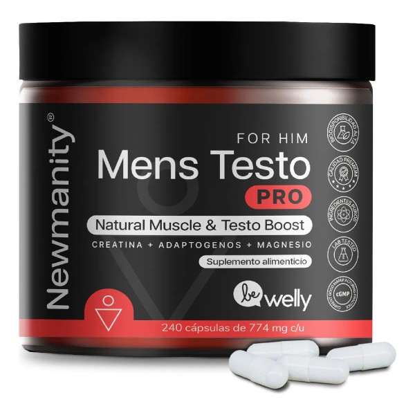Mens Testo Pro Testosterona 11 En 1 - Newmanity 240