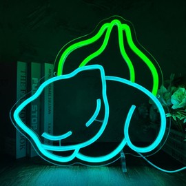 Bulbasaur Neon Signs for Wall Decor, USB Powered for Bedroom Bar Store Birthday Party Man Cave Christmas Supply Gifts Lighting Home Outdoorfun:_Gastly