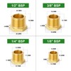 TAISHER 20 Pcs Brass Outer Hex Thread Socket Pipe Plug