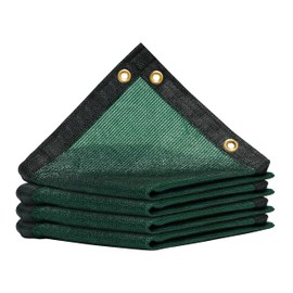 Royal Shade 3' x 13' Green Custom Size 90% Shade Cloth Dog Kennel Shade Mesh Tarp Sunblock with Grommets for Dog Kennel Cover, Fence Privacy Screen, Greenhouse, Chicken Coop & Pet Playpen