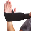 1 Pair Wrist Wraps with Thumb Eye and Velcro for