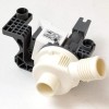 Whirlpool W10876600 Washer Drain Pump 1/2" Plastic Pump Assembly