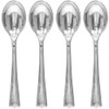 Tiny Tasters Mini Spoons - 3.75" | Silver | Pack