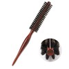 Mini Bristle Beard Brush for Men 2.7 cm Round Brush