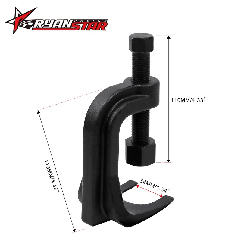 RYANSTAR RACING 25112 Ball Joint Removal Tool,Ball Joint Separator,Adjustable Ball