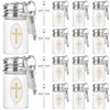 HCEWSBFD 36Sets Holy water Bottles Catholic Clear Holy water Container