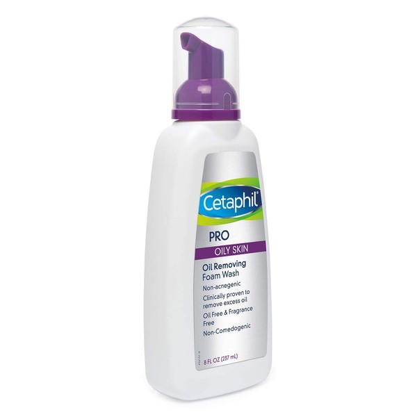 Cetaphil PRO DermaControl Oil Removing Foam Wash 8 oz - Packaging May Vary
