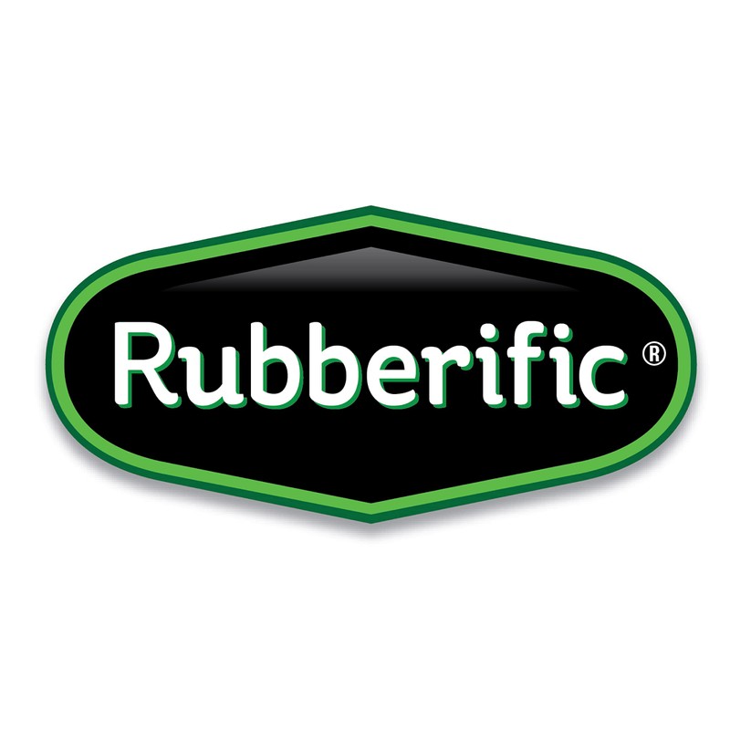 Rubberific 24" Rubber Mulch Tree Ring - 3 Pack (Black)