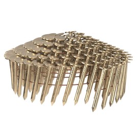 Grip-Rite 1-1/4-Inch 15? Electro-GALVANIZED Coil Roofing Nails, Smooth Shank, 600 nails per tub