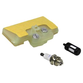 QHALEN Filtro de aire con filtro de combustible y kit de afinación de bujía para motosierras Stihl MS290 MS310 MS390 029 039 1127 120 1621